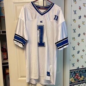 Colosseum White and Blue Duke Men's Jersey